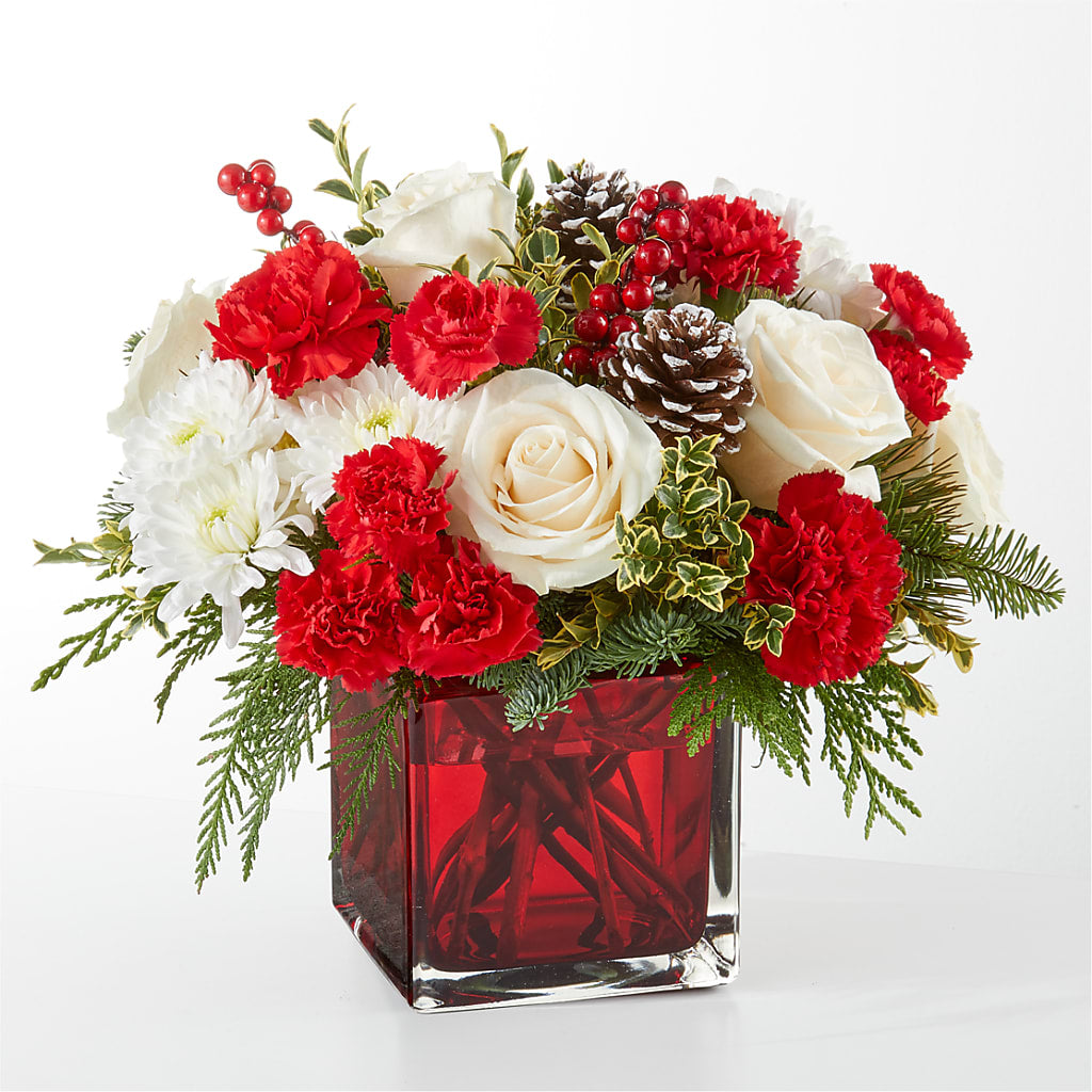 Christmas Market Bouquet – Exquisite Flowers, Freeport FL