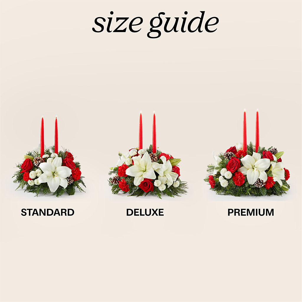 Seasonal Festivities Centerpiece – Exquisite Flowers, Freeport FL