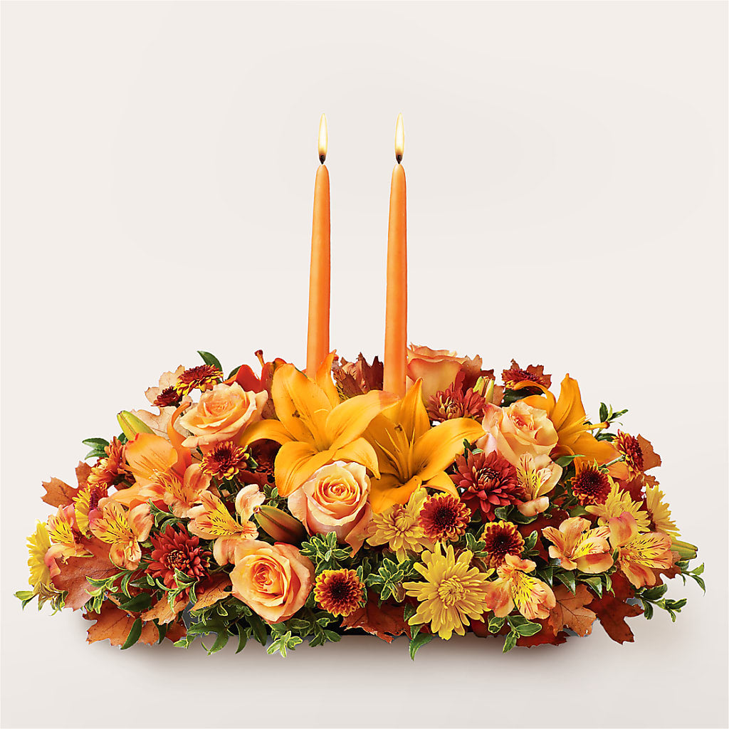 Traditions Centerpiece – Exquisite Flowers, Freeport FL