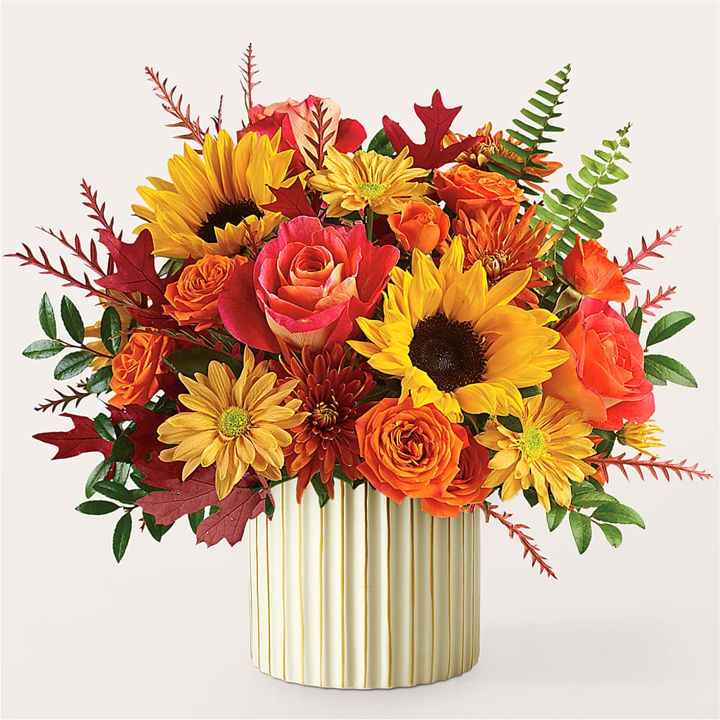 Fall Campfire Bouquet – Exquisite Flowers, Freeport FL
