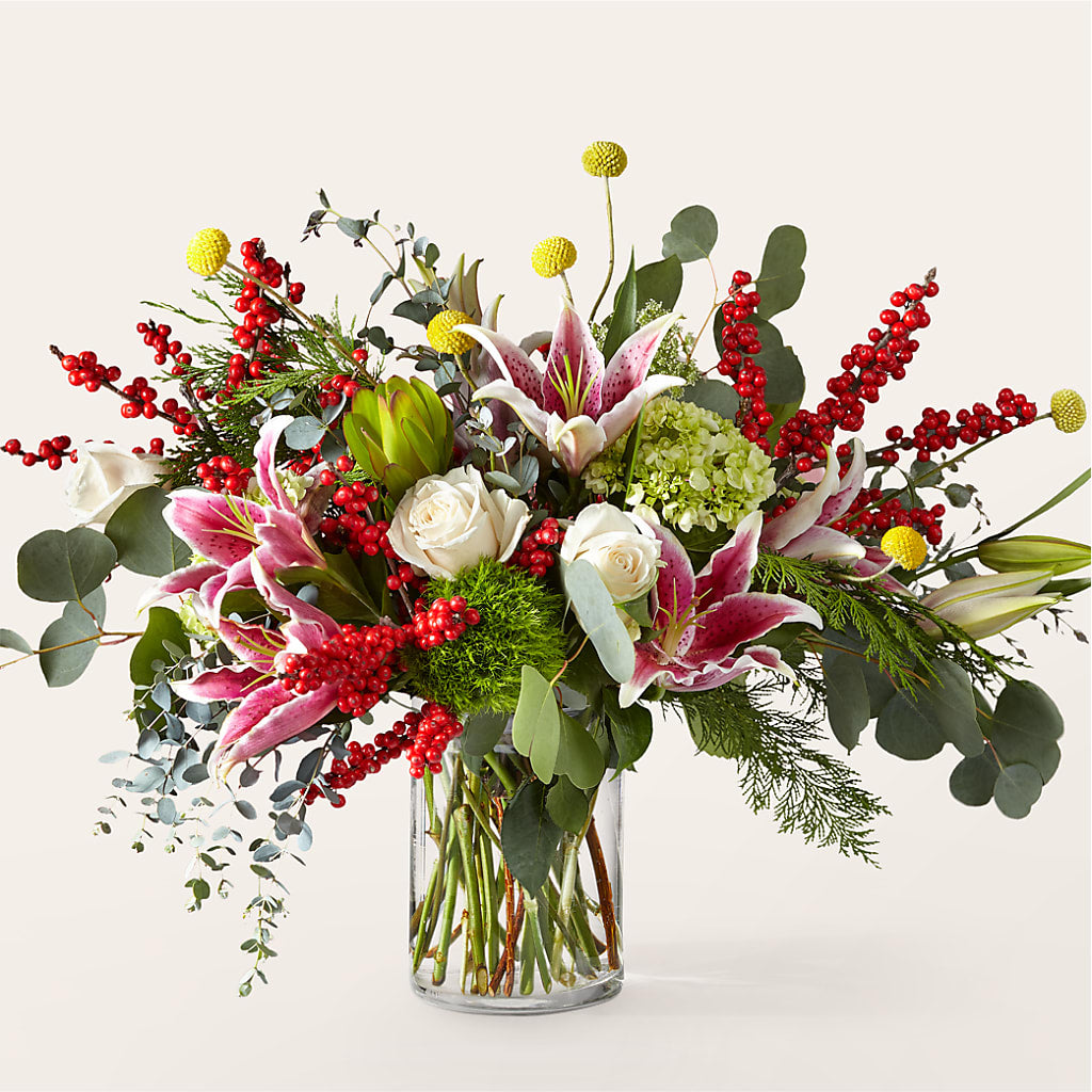 Berry & Bright Bouquet – Exquisite Flowers, Freeport FL