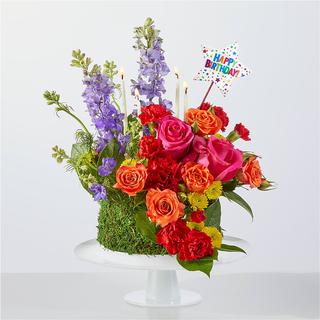 Best Year Yet Floral Cake – Exquisite Flowers, Freeport FL