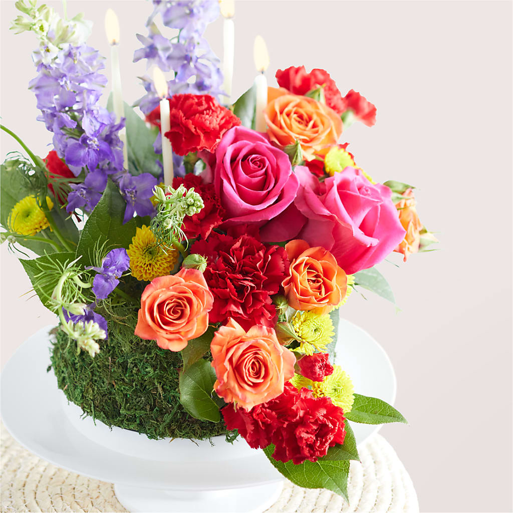 Best Year Yet Floral Cake – Exquisite Flowers, Freeport FL