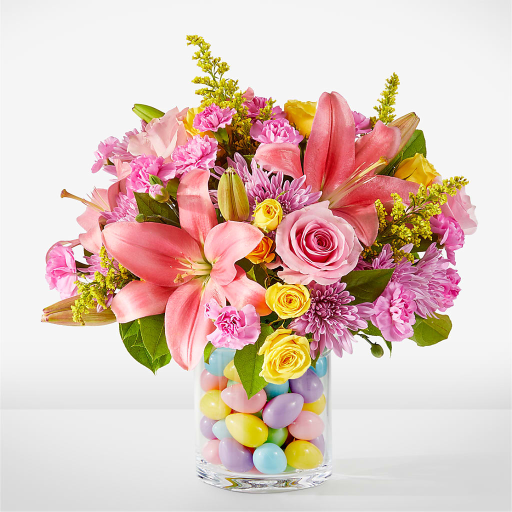 Easter Egg Hunt Bouquet – Exquisite Flowers, Freeport FL
