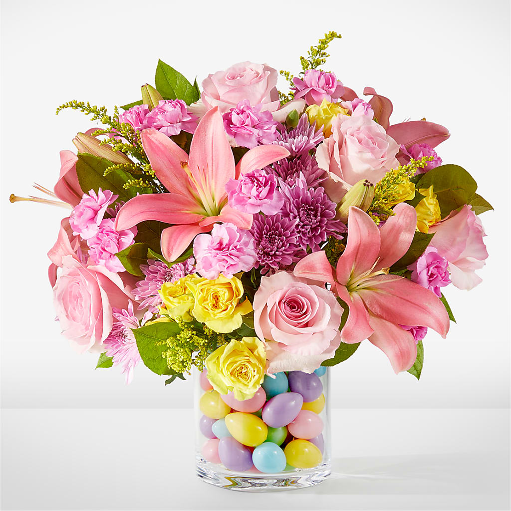 Easter Egg Hunt Bouquet – Exquisite Flowers, Freeport FL