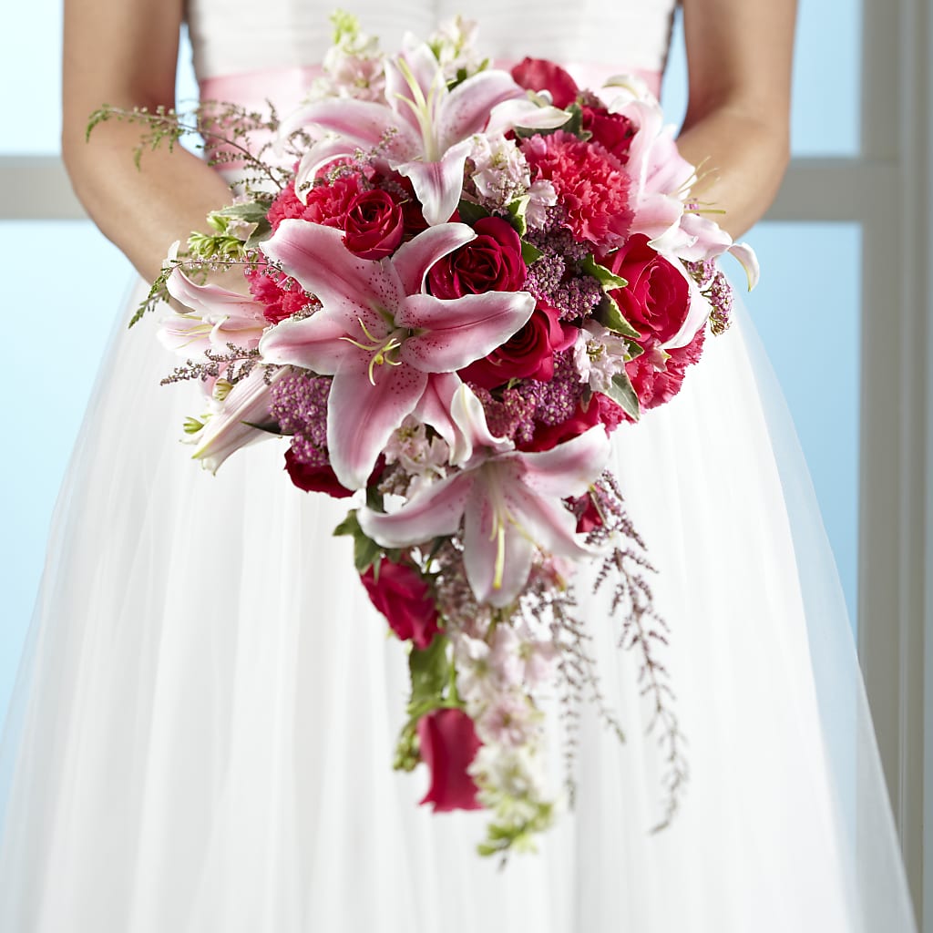 Lily & Rose Bouquet – Exquisite Flowers, Freeport FL