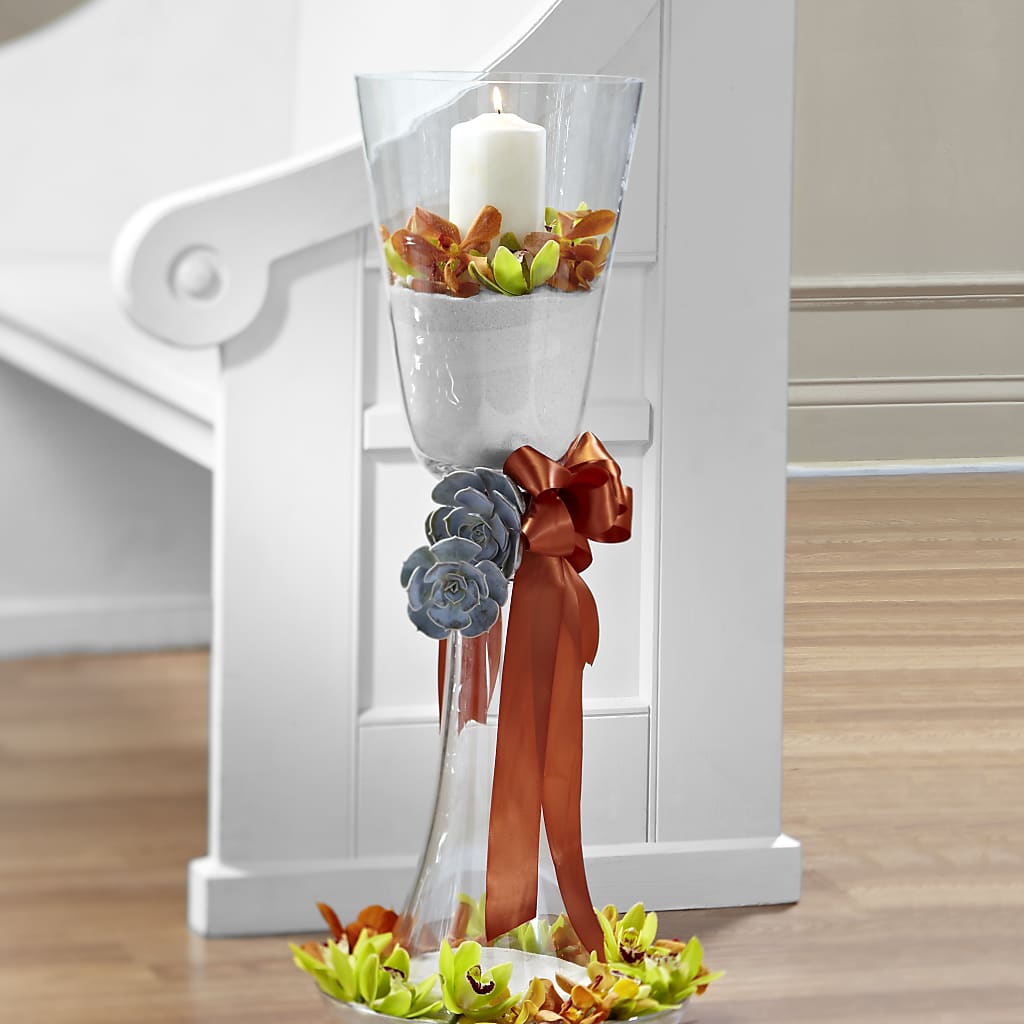 Matrimony Pew Decor – Exquisite Flowers, Freeport FL