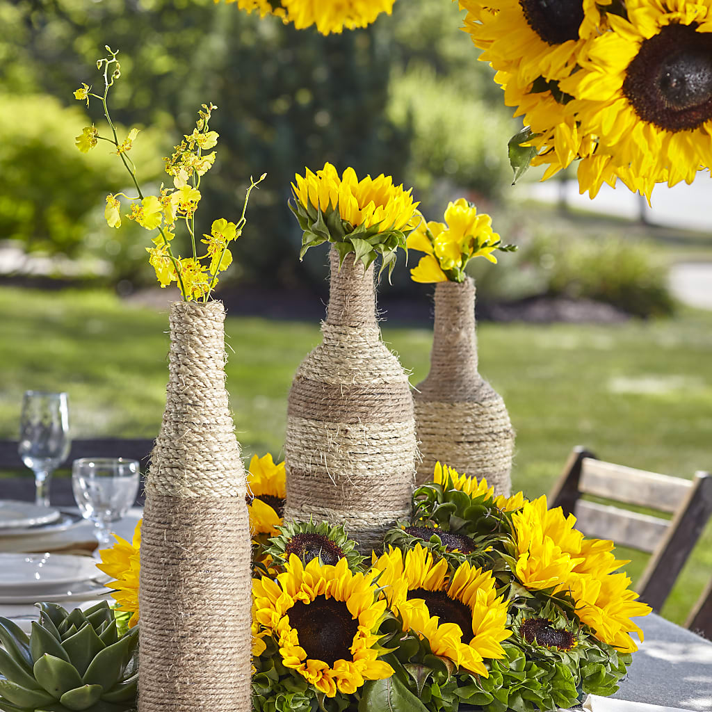 Sublime Garden Centerpiece – Exquisite Flowers, Freeport FL
