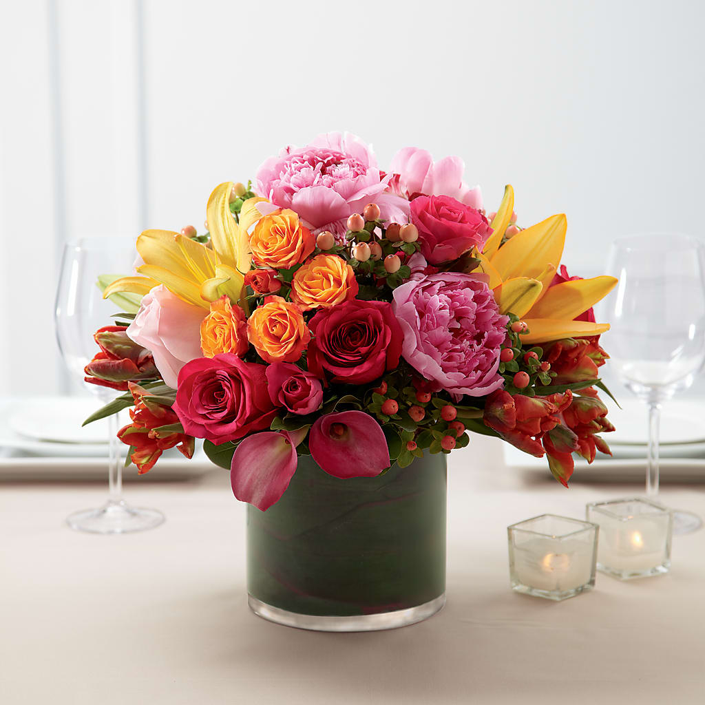 Color Mix Arrangement – Exquisite Flowers, Freeport FL