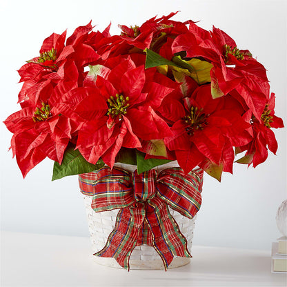 Happiest Holidays Poinsettia –  Exquisite Flowers, Freeport FL