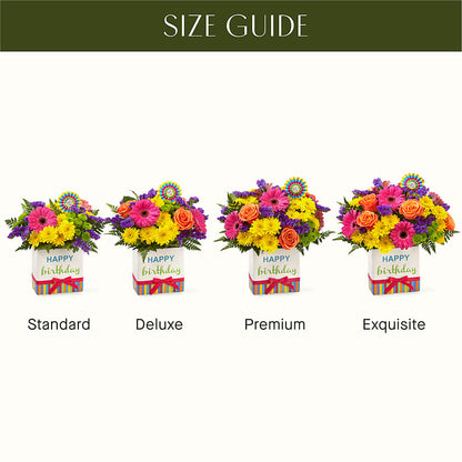 Birthday Brights Bouquet –  Exquisite Flowers, Freeport FL