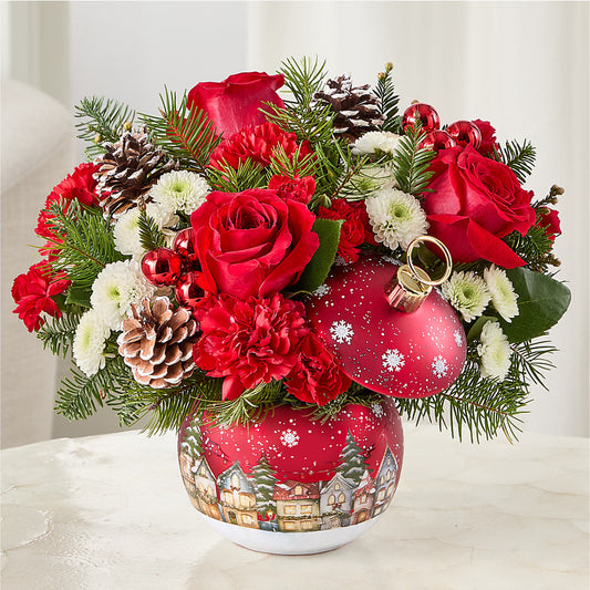 Christmas Carols Ornament –  Exquisite Flowers, Freeport FL