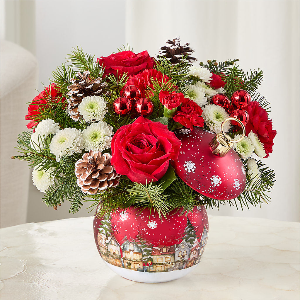 Christmas Carols Ornament –  Exquisite Flowers, Freeport FL