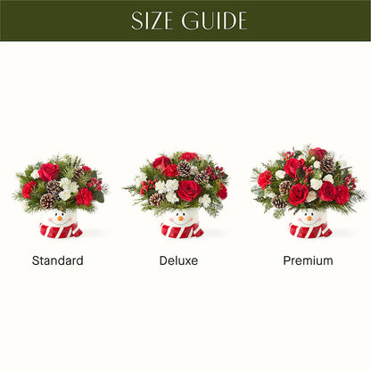 Jolly Snowman Bouquet –  Exquisite Flowers, Freeport FL