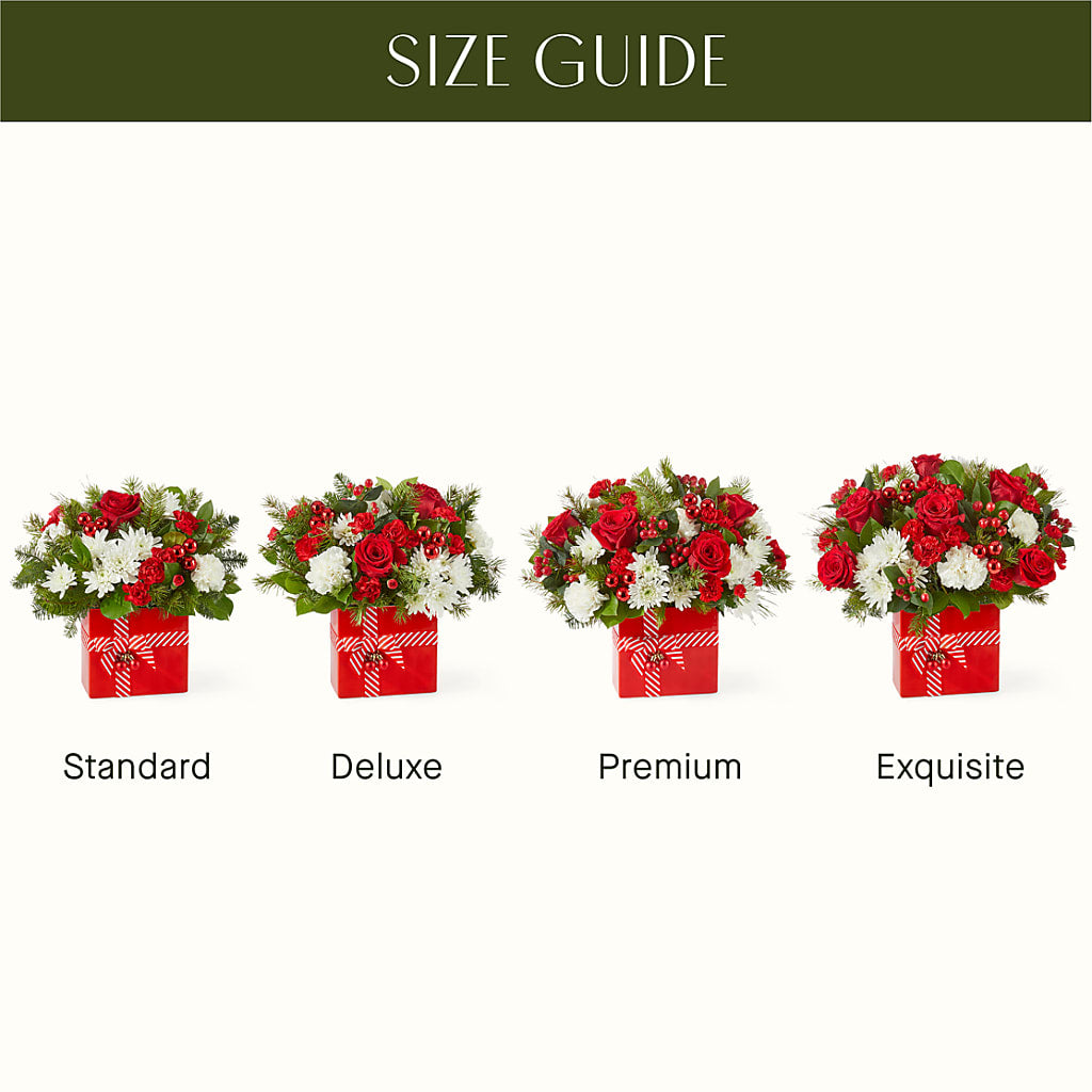 Presents Under the Tree Bouquet –  Exquisite Flowers, Freeport FL