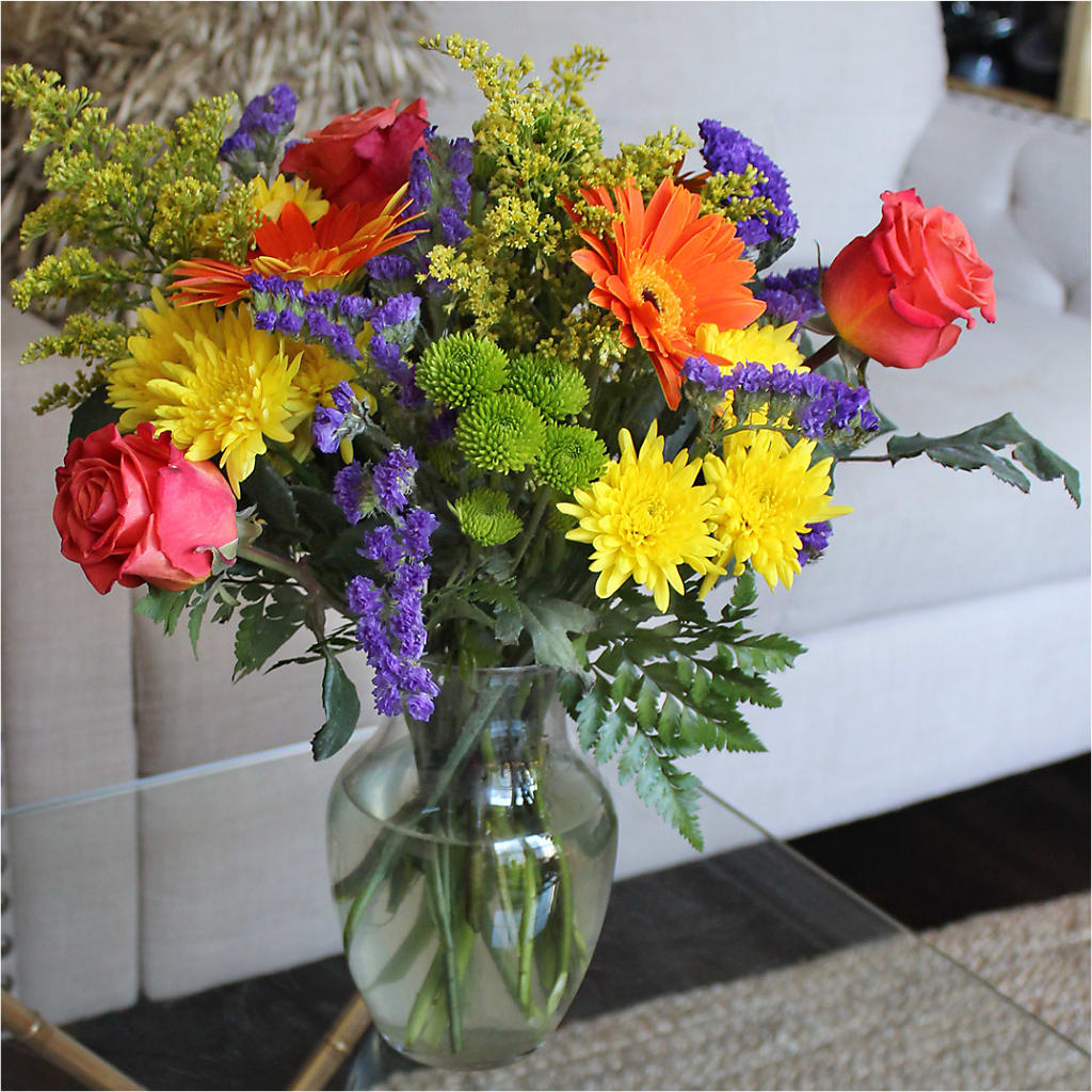 Marmalade Skies Bouquet –  Exquisite Flowers, Freeport FL
