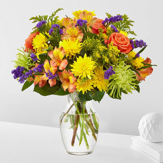 Marmalade Skies Bouquet –  Exquisite Flowers, Freeport FL