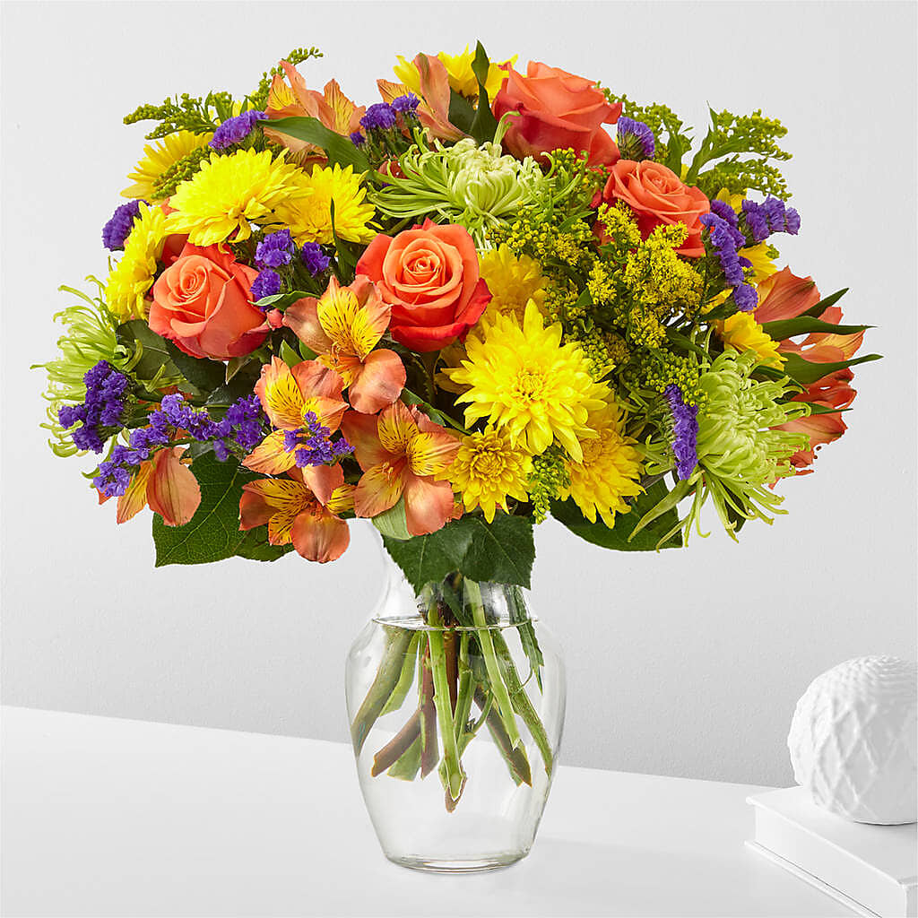 Marmalade Skies Bouquet –  Exquisite Flowers, Freeport FL