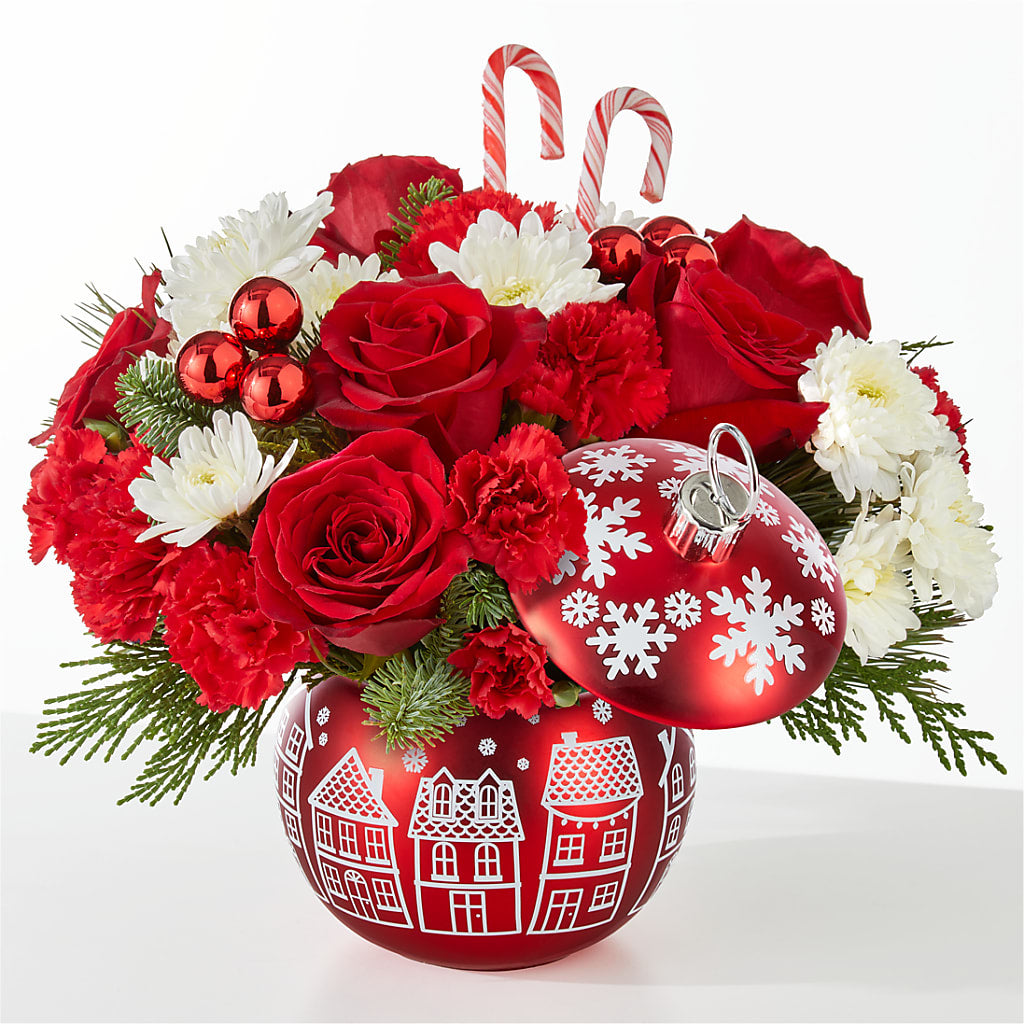 Cheer in the Air Ornament –  Exquisite Flowers, Freeport FL