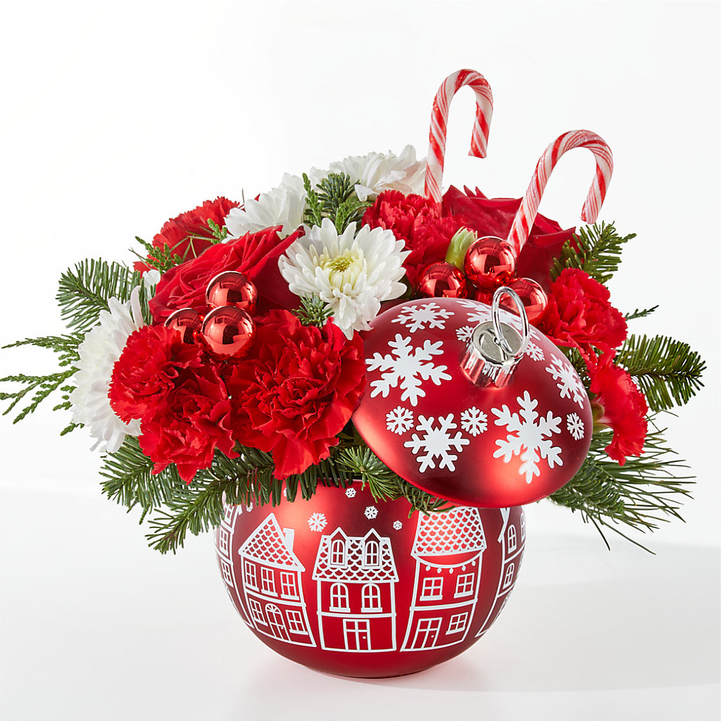 Cheer in the Air Ornament –  Exquisite Flowers, Freeport FL