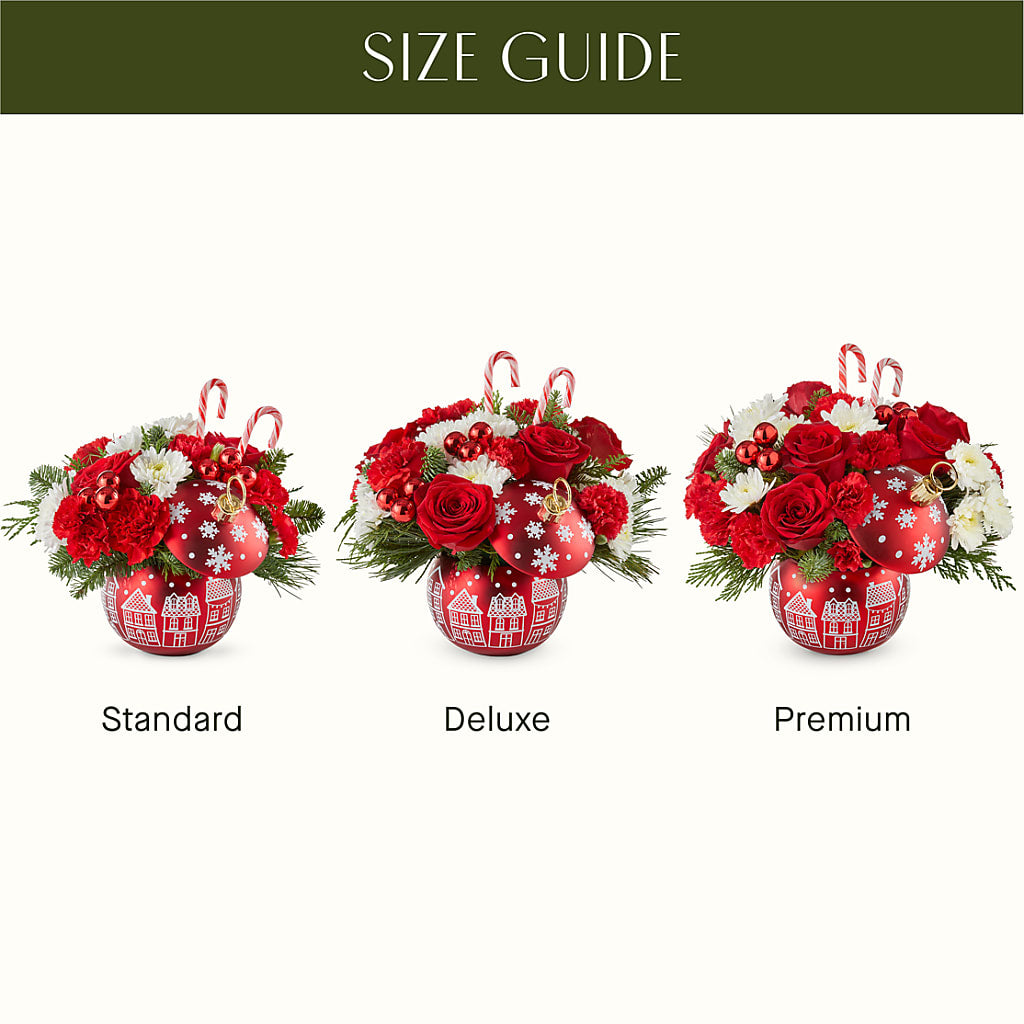 Cheer in the Air Ornament –  Exquisite Flowers, Freeport FL