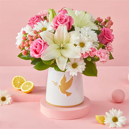 Whispers of Comfort Bouquet –  Exquisite Flowers, Freeport FL
