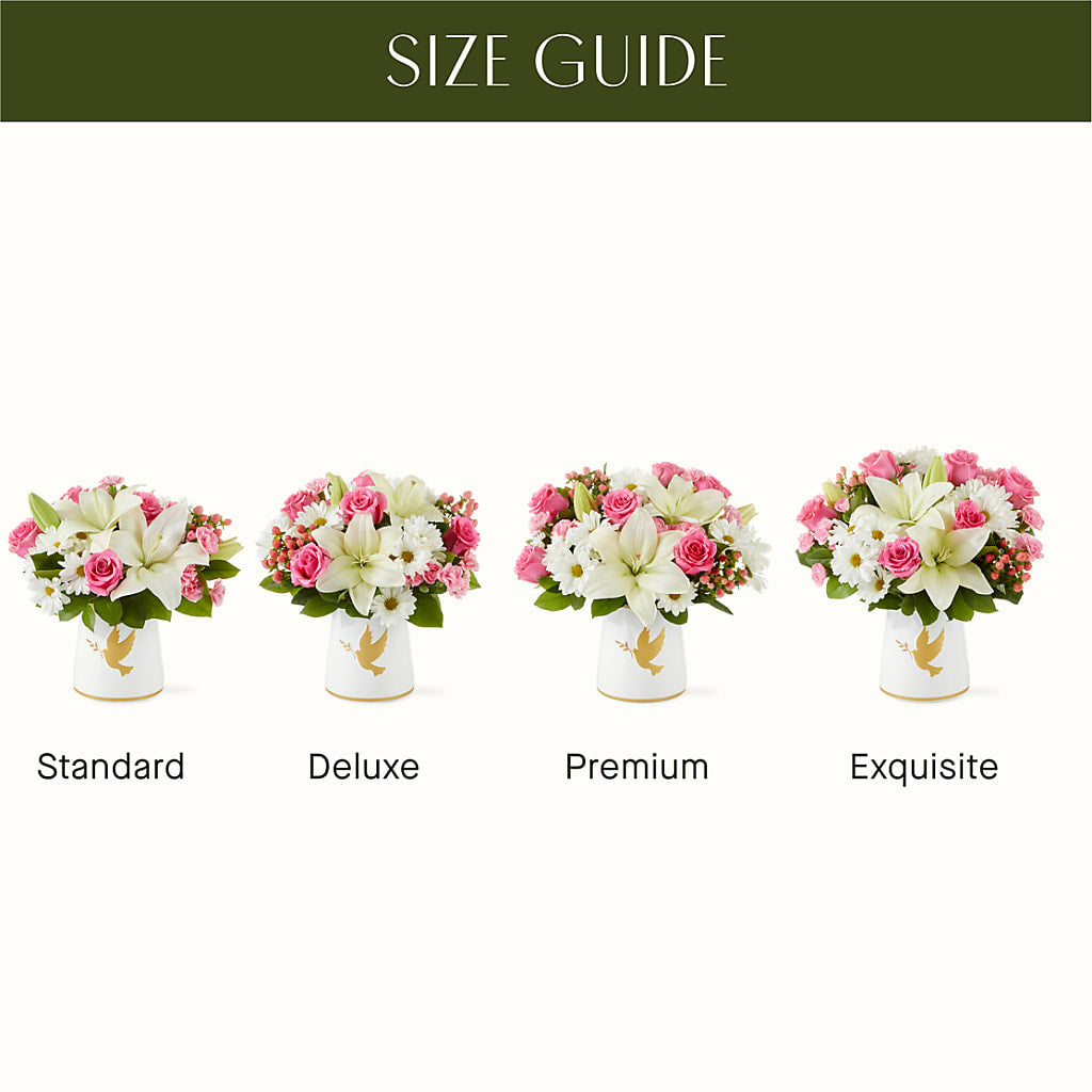 Whispers of Comfort Bouquet –  Exquisite Flowers, Freeport FL