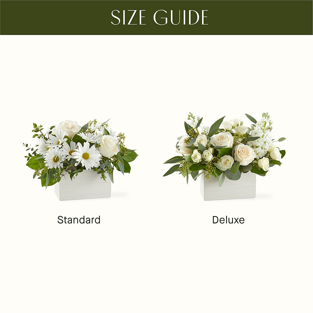 Fresh Linen Box Bouquet –  Exquisite Flowers, Freeport FL
