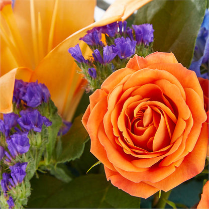Radiant Citrus Box Bouquet –  Exquisite Flowers, Freeport FL