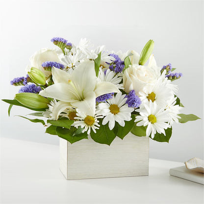 Beyond Blue Box Bouquet –  Exquisite Flowers, Freeport FL