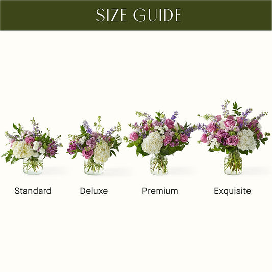 Violet Caress Bouquet –  Exquisite Flowers, Freeport FL