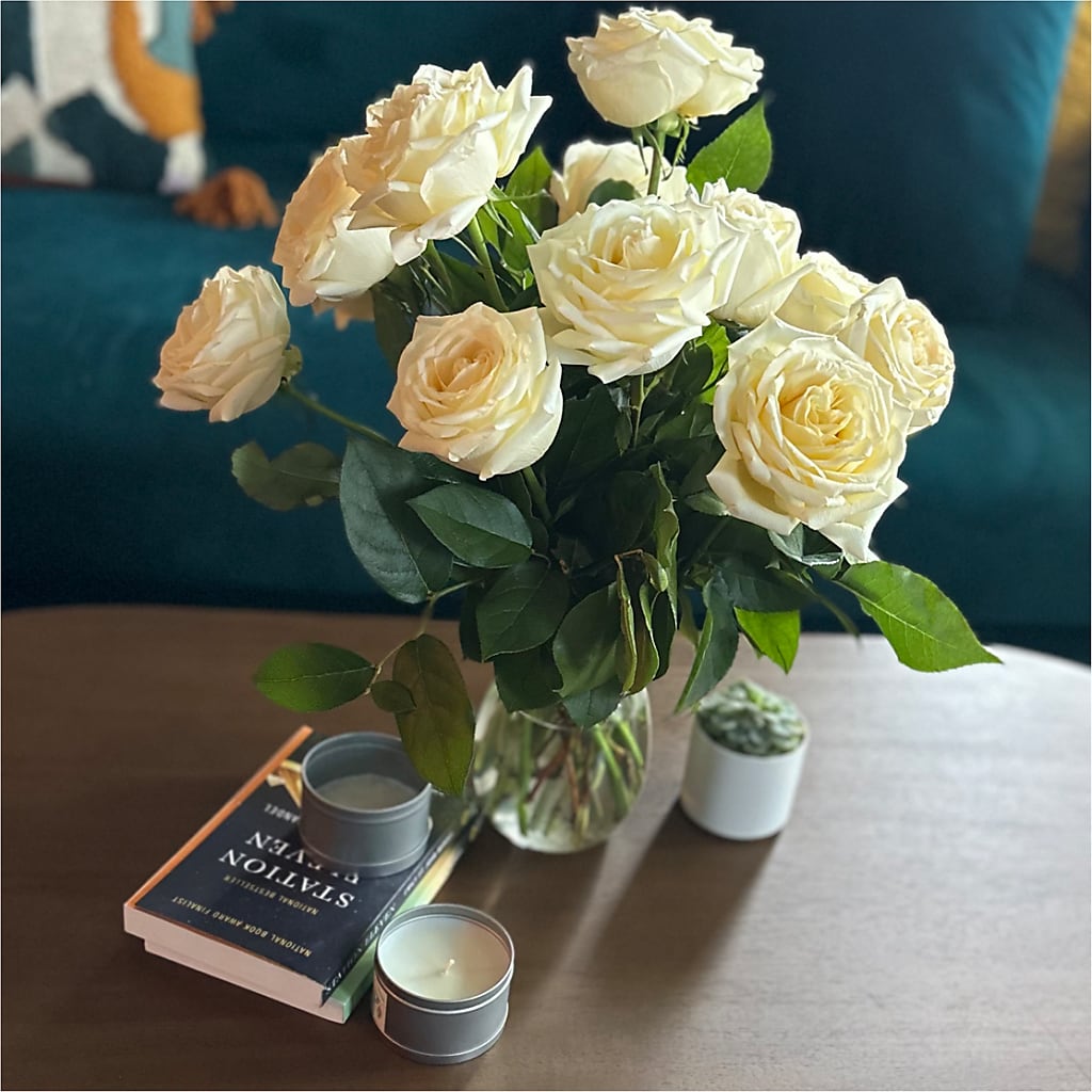 Long Stem Yellow Rose Bouquet –  Exquisite Flowers, Freeport FL