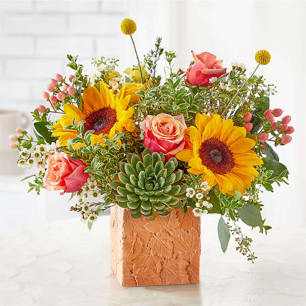 Sunflower Season Bouquet –  Exquisite Flowers, Freeport FL