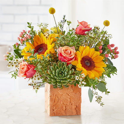 Sunflower Season Bouquet –  Exquisite Flowers, Freeport FL