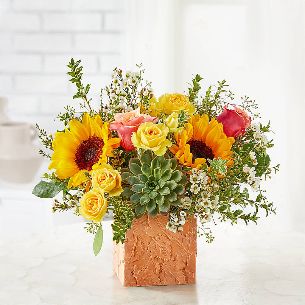 Sunflower Season Bouquet –  Exquisite Flowers, Freeport FL