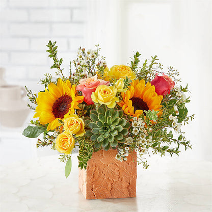 Sunflower Season Bouquet –  Exquisite Flowers, Freeport FL