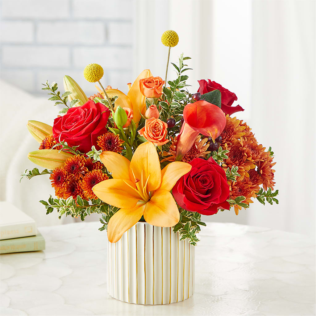 Scarlet Skies Bouquet –  Exquisite Flowers, Freeport FL