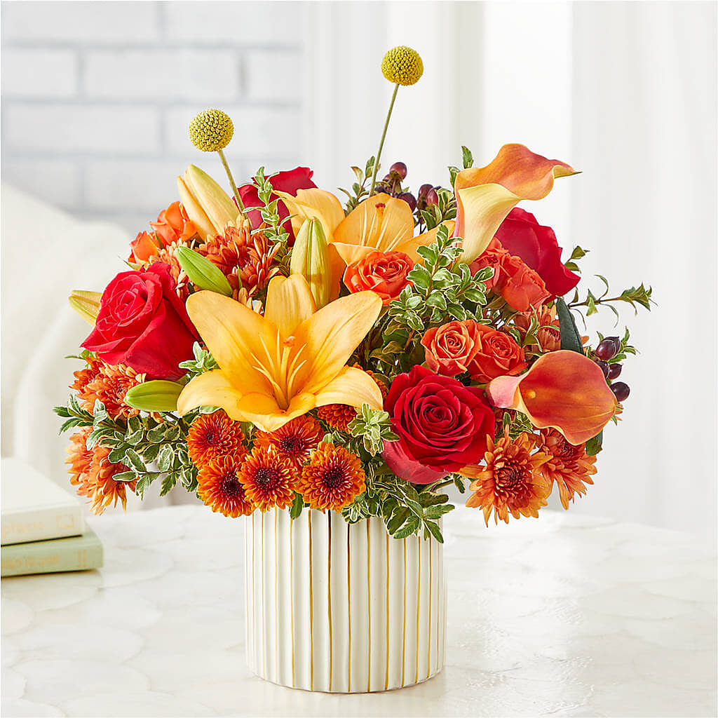 Scarlet Skies Bouquet –  Exquisite Flowers, Freeport FL