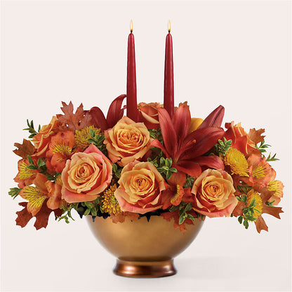 Harvest Table Centerpiece –  Exquisite Flowers, Freeport FL