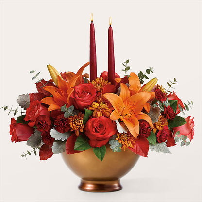 Fruits of Fall Centerpiece –  Exquisite Flowers, Freeport FL