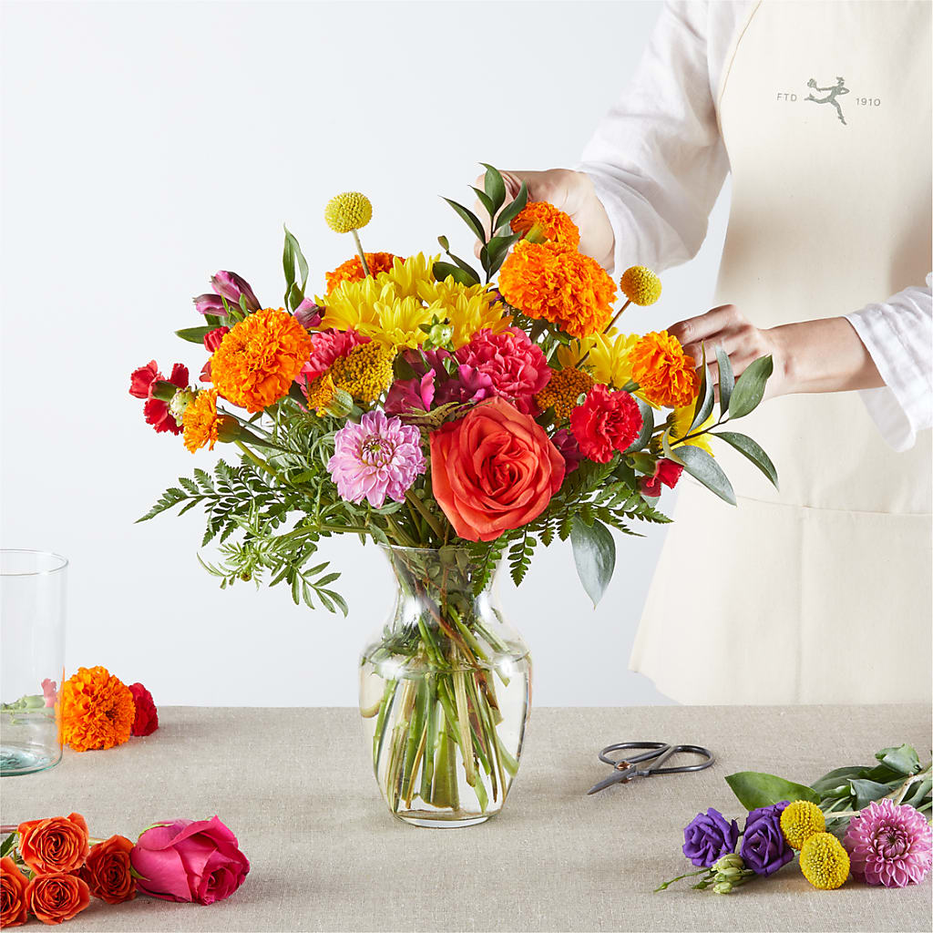 Feast of Color – A Florist Original –  Exquisite Flowers, Freeport FL