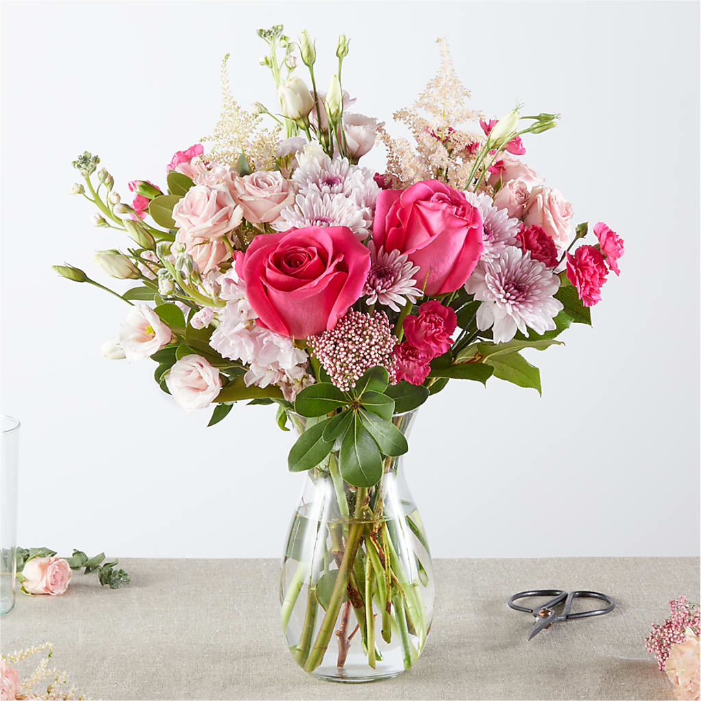 Pink Ribbon - A Florist Original –  Exquisite Flowers, Freeport FL