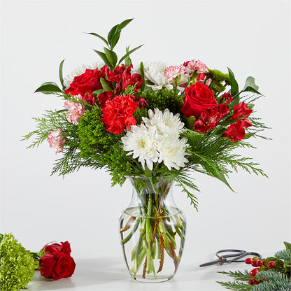 Merry Moment Bouquet – A Florist Original –  Exquisite Flowers, Freeport FL
