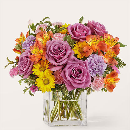 Shades of Happiness Bouquet –  Exquisite Flowers, Freeport FL