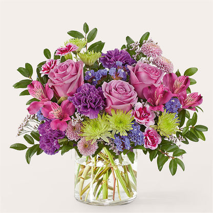 Glass Half Full Bouquet –  Exquisite Flowers, Freeport FL