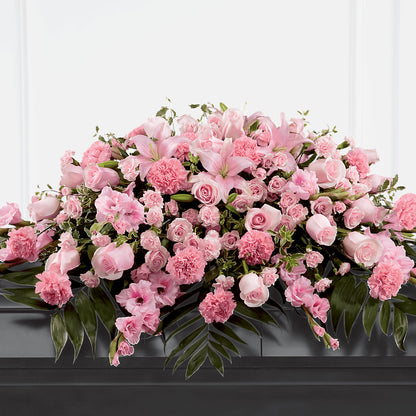 Garden of Comfort Casket Spray (Standard) –  Exquisite Flowers, Freeport FL