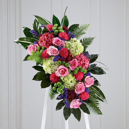 Refreshing Mix Standing Spray –  Exquisite Flowers, Freeport FL