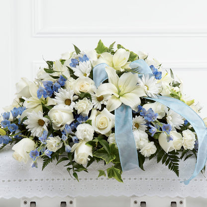Tender Treasure Casket Spray –  Exquisite Flowers, Freeport FL