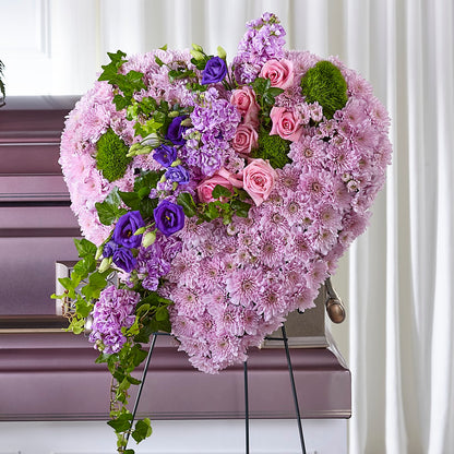 Treasured Love Standing Heart –  Exquisite Flowers, Freeport FL