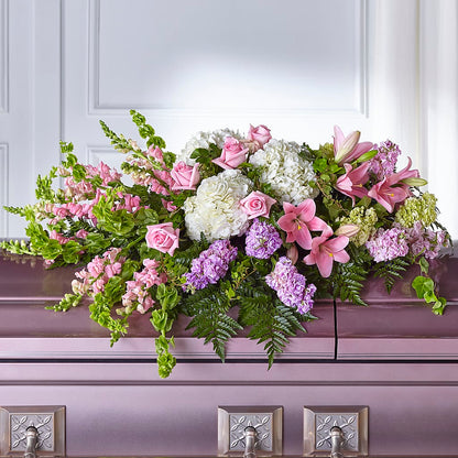 Life's Gratitude Casket Spray –  Exquisite Flowers, Freeport FL
